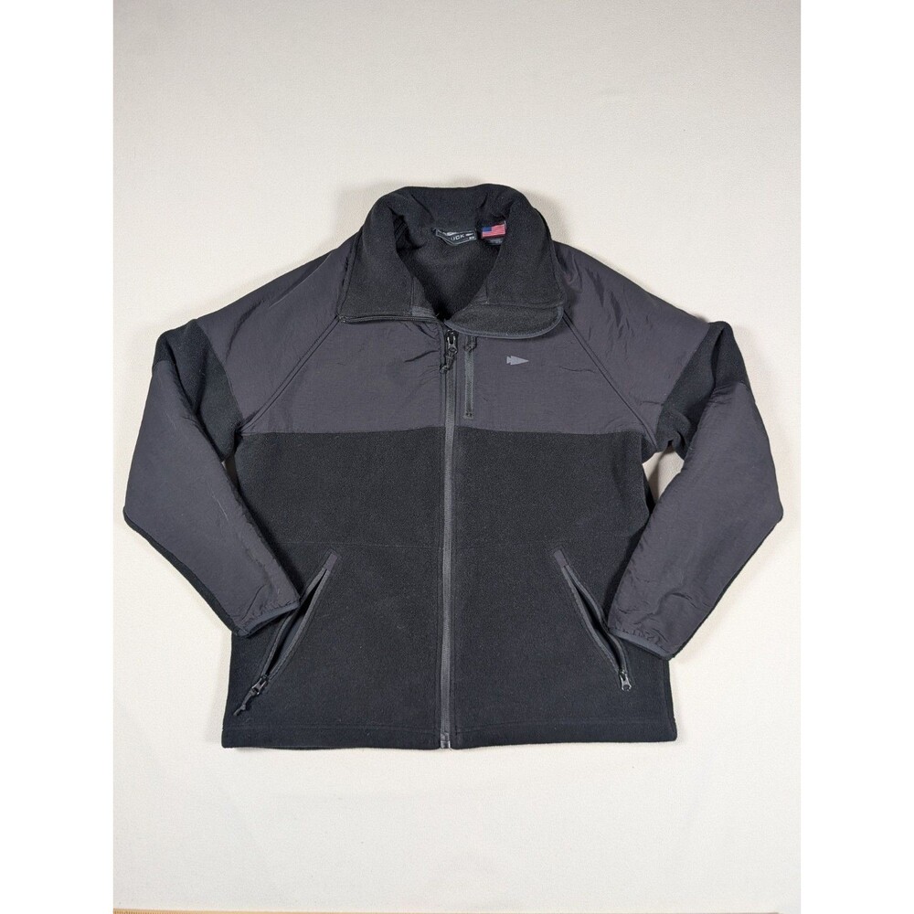 GORUCK Black Task Force Dagger Fleece Jacket Men's M Polartec Made USA Military